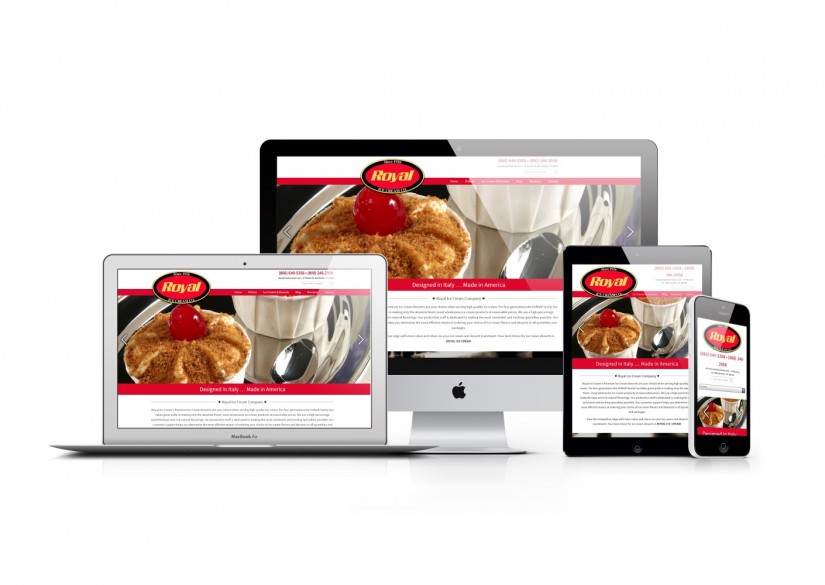 Connecticut Web Design - WordPress Ice Cream Website