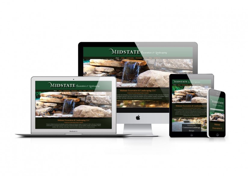 Connecticut Web Design - WordPress Landscaping Website